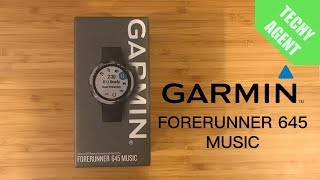 Unboxing Garmin Forerunner 645 Music
