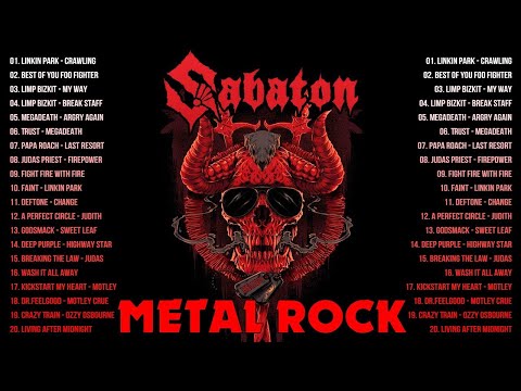 Top 20 Metal Rock Best Songs 📌 The Best Metal Rock Of All Time