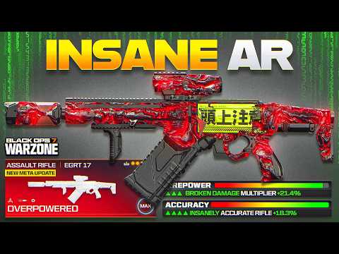 Use this BEST *BROKEN* AR META LOADOUT in WARZONE BO7! (Best EGRT 17 Assault Rifle Class Setup)