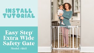 Easy Step® Extra Wide Safety Gate | Install Tutorial