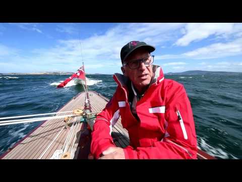 Varg, the Johan Anker 8 Metre built in Tasmania