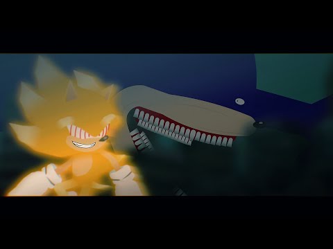 Shin Sonic vs Fleetway Super Sonic - The Sonic Tapes (stick nodes)