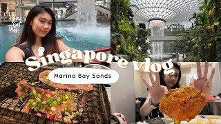 Staying in Marina Bay Sands 🇸🇬 | Forgot Phone Password, Best Chilli Crab, Yakiniku, Angelina Paris