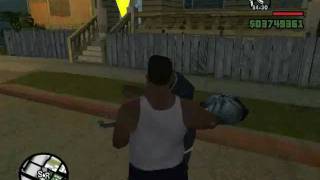 CJ fight sequence one of the super fights GTA san andreas fght courage brave and patience