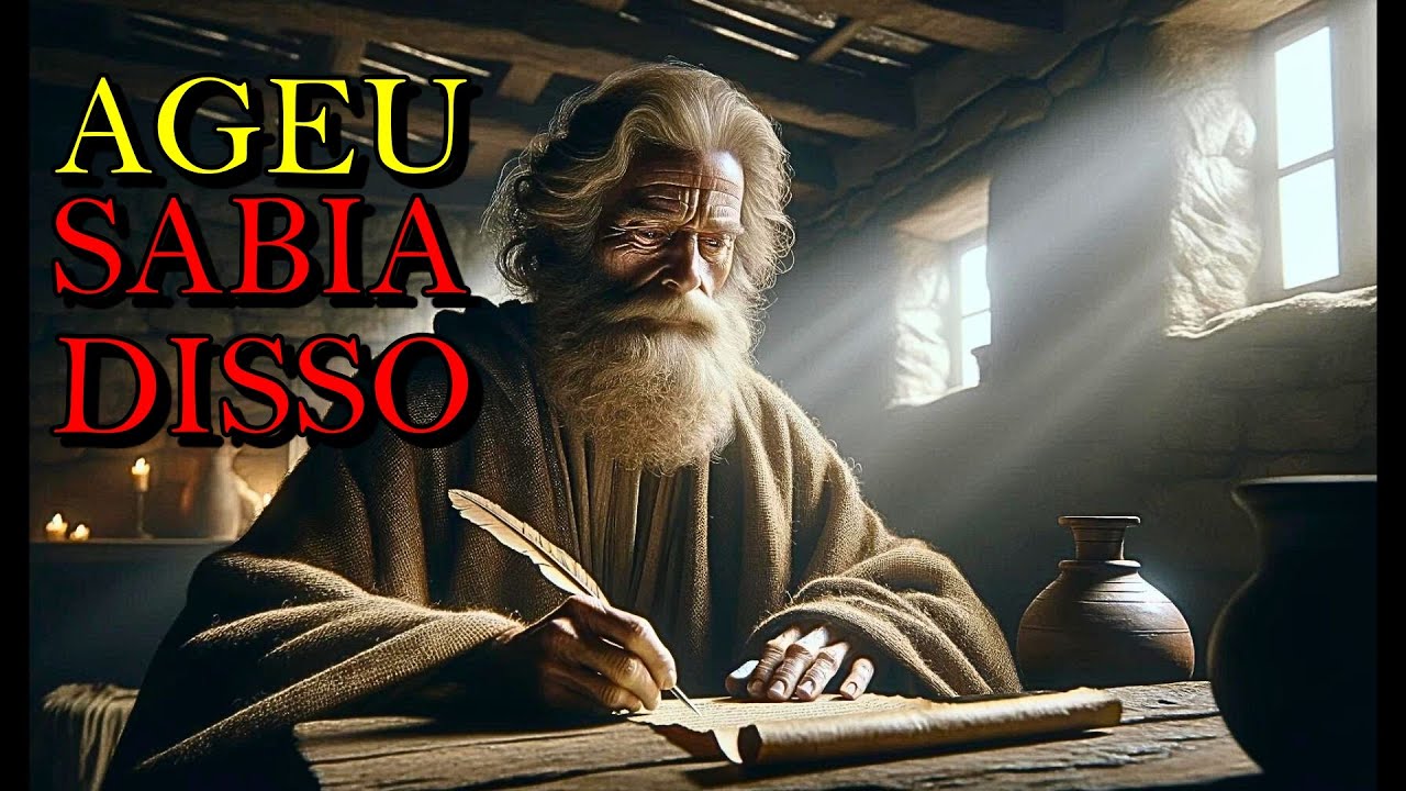 ENSINAMENTOS OCULTOS da Bíblia | Ageu Sabia o Que Muitos Não Sabiam