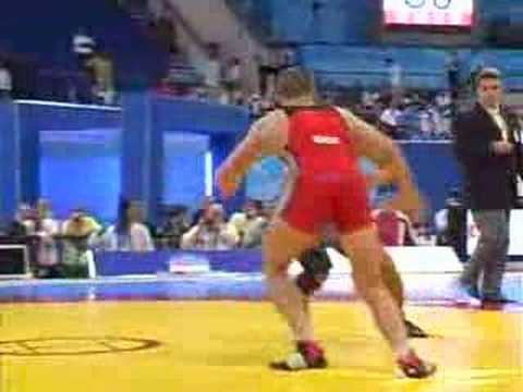 GR: Tahmasebi IRI v Fischer GER 2007 Seniors Worlds 84KG