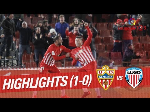 Resumen de UD Almería vs CD Lugo (1-0)