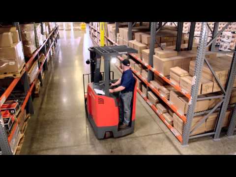 Electric Forklift in Action