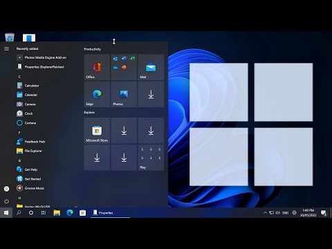 Windows 11 with 10 Start Menu!