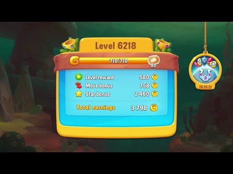 @Fishdom Win Strikes 6217 - 6218, Got Reward: 80 Gold Coupons.