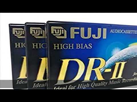 FUJI Cassette DR-II 90 Pack of 3