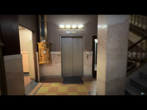 Vintage Elevator with Slap On Mod at the Theater Building Louisville KY
