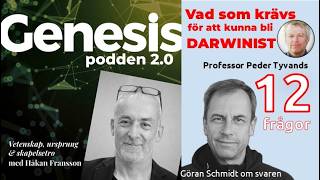 Thumbnail for video: Genesispodden 2.0 avsnitt 25 - Vad krävs för att jag ska bli darwinist? Tyvands 12 frågor.