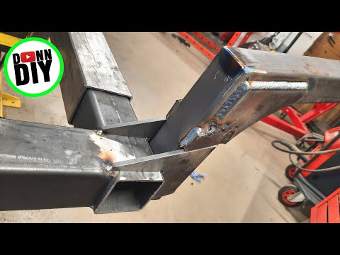 4x4 PTO Driven Timber Trailer BUILD Ep.11 - FIRST TEST and Steel Frame is DONE! Almost...