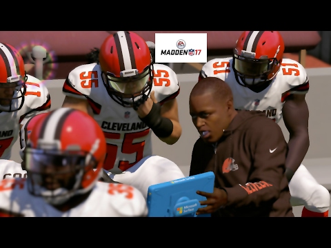 Madden 17 Career Mode "QB" Saving the Browns Episode 13