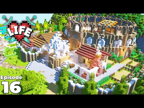 I Built The X LIFE ARENA GAMES : Ep 16 : Minecraft Modded Survival Let's Play