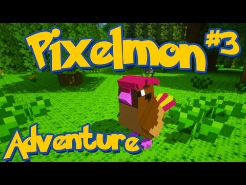 Pixelmon Minecraft Pokemon Mod! Adventure Server Series! Episode 3 - Pidgeotto Evolution
