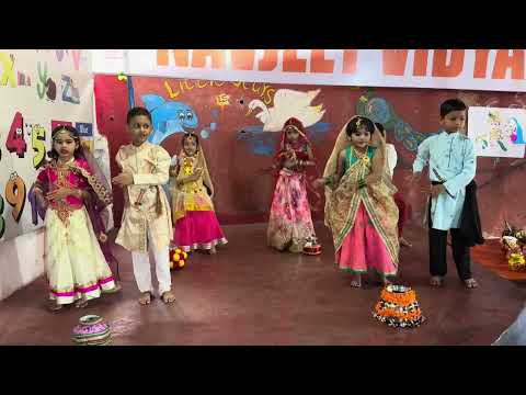 "Navjeet Kids Present: Joyful Dance for Janmashtami Celebration!"