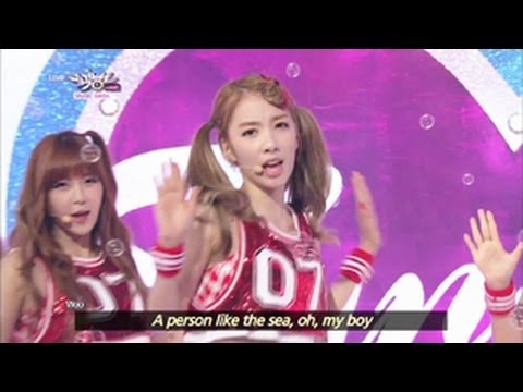 Rainbow - Sunshine (2013.06.22) [Music Bank w/ Eng Lyrics]