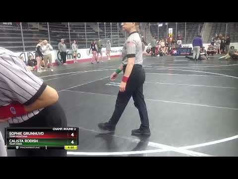 122 Lbs Champ. Round 2 - Sophie Grunhuvd, Team Montana Vs Calista Rodish, Team Iowa Bf0d