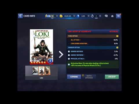 Marvel future fight Korath abx 1M Speed Villain