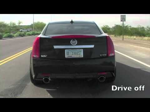 Cadillac CTS-V Drive Off – Billy Boat Exhaust