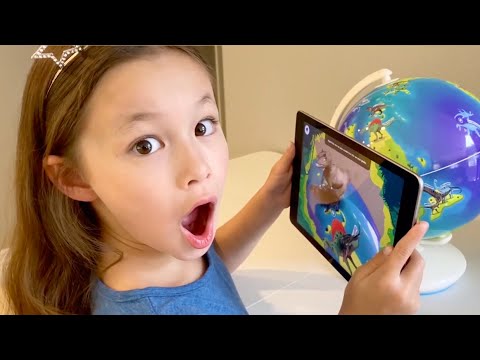 مجسم الكرة الأرضية بتصميم عالم الديناصورات من بلاي شيفو video