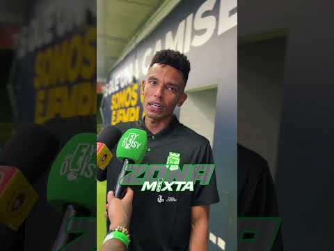 Declaraciones de @tesillowilliam tras la victoria de Atlético Nacional 4 x 0 frente a boyaca  chico