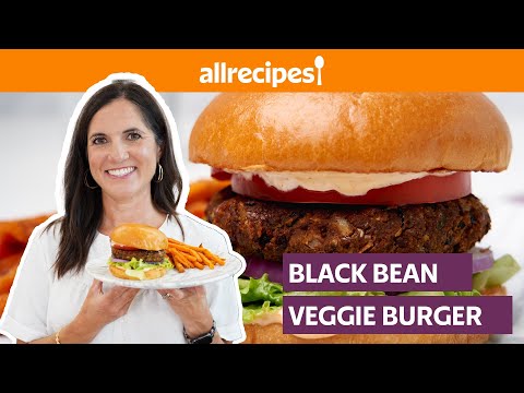 How to Make Homemade Black Bean Veggie Burgers | Get Cookin' | Allrecipes