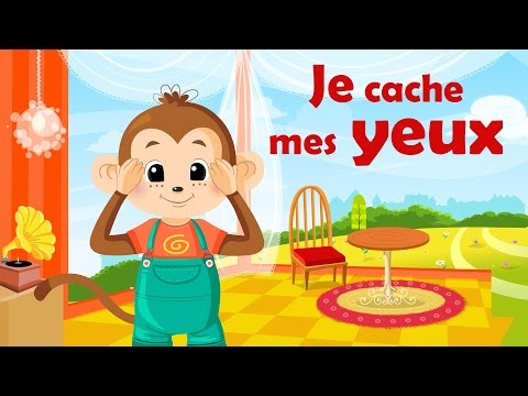 Je cache mes yeux - Comptine avec gestes pour enfants et bébés (avec les paroles)