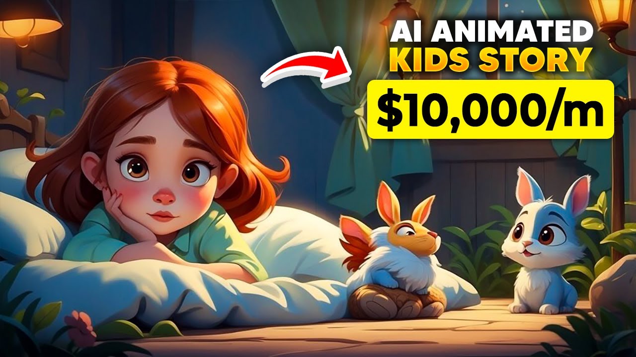 Earn $10,000 Per Month - Create AI Animated Story Videos with ChatGPT