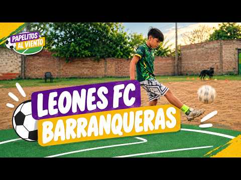 Papelitos al Viento I Conocé a Leones FC: fútbol infantil en Barranqueras