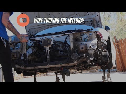 Wire Tucking The Integra!