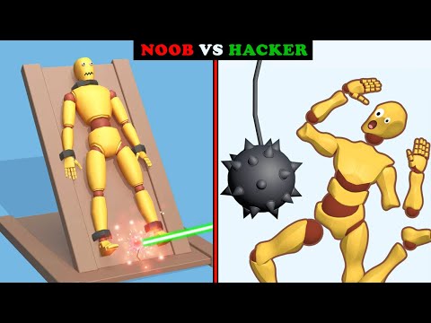 NOOB vs HACKER - Ragdoll Fights the Dynamic AI! (Ragdoll Break)
