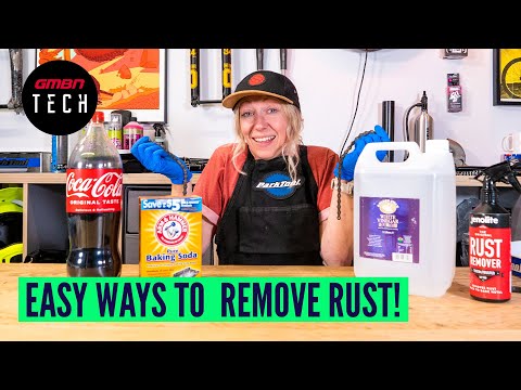 Removing Rust From A Bike Chain | 3 Household Items Vs Rust Remover