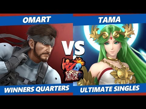 First Attack 2019 SSBU - BAN | Omart (Snake) Vs. Tama (Palutena) Smash Ultimate Winners Quarters