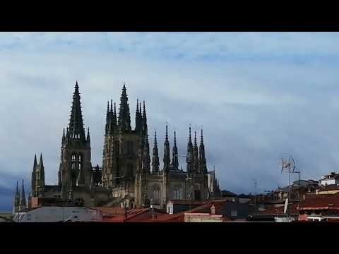 Volteo automático de las campanas de San Gil y la Catedral. Burgos