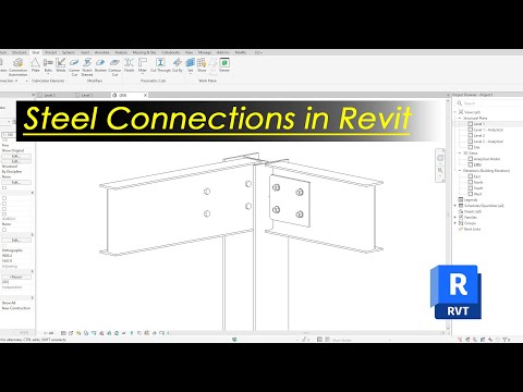 Steel Connections in Revit made EASY