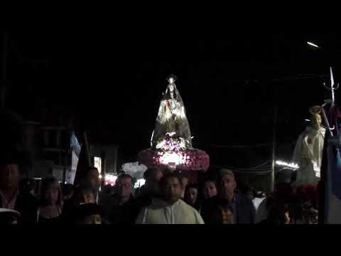 Procesión en honor a la Virgen de La Merced - La Merced