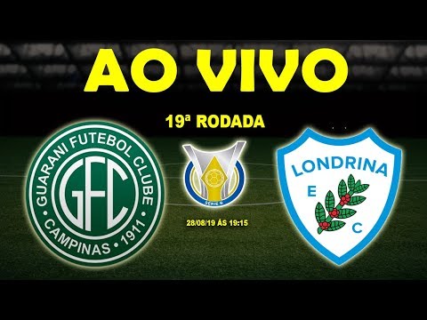Guarani 1 x 0 Londrina | Brasileirão Série B | 19ª Rodada | 28/08/19