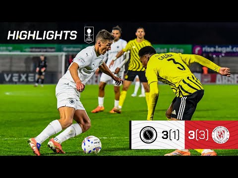 HIGHLIGHTS | Boreham Wood v Brackley Town (H) | ISUZU FA Trophy | 13 December 2025