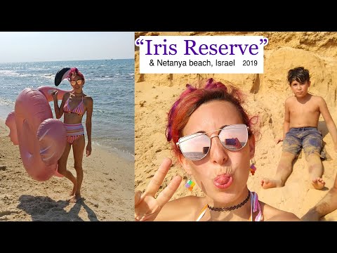 Visiting the beach with my cousin | Iris Reserve & Netanya beach +vegan Ice cream in Golda