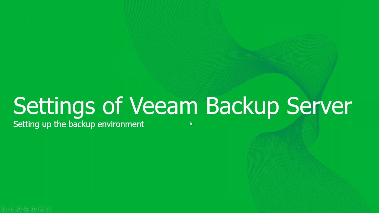 Instalace a konfigurace nástroje Veeam Backup & Replication video