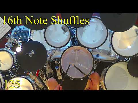 16th Note Shuffles  125