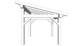 Skatepark Timber Framed Gazebo Concept