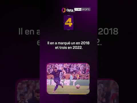 ⏳ J-4 avant la Coupe du monde ! 🇫🇷 Et le record de Kylian Mbappé