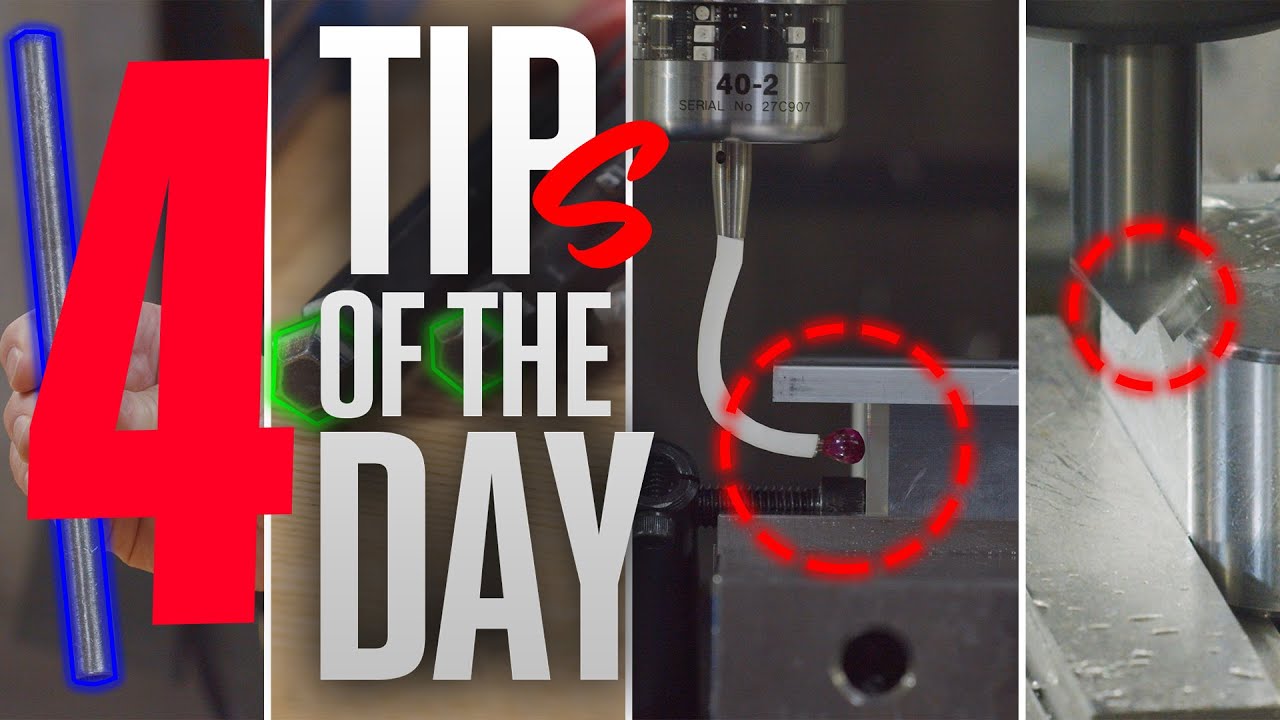 4 TIPS - ONE DAY: Probing, Wrenching, and Chamfering - Haas Automation Tip of the Day