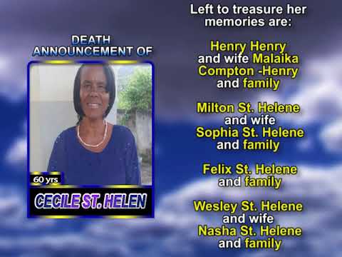 Cecile St  Helene  long