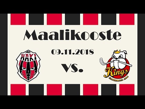 AC HaKi - SBS Kings 09.11.2018 Maalikooste