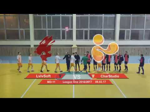 LvivSoft 2 - 2 CharStudio (League One 2016/2017, Group Stage Highlights)